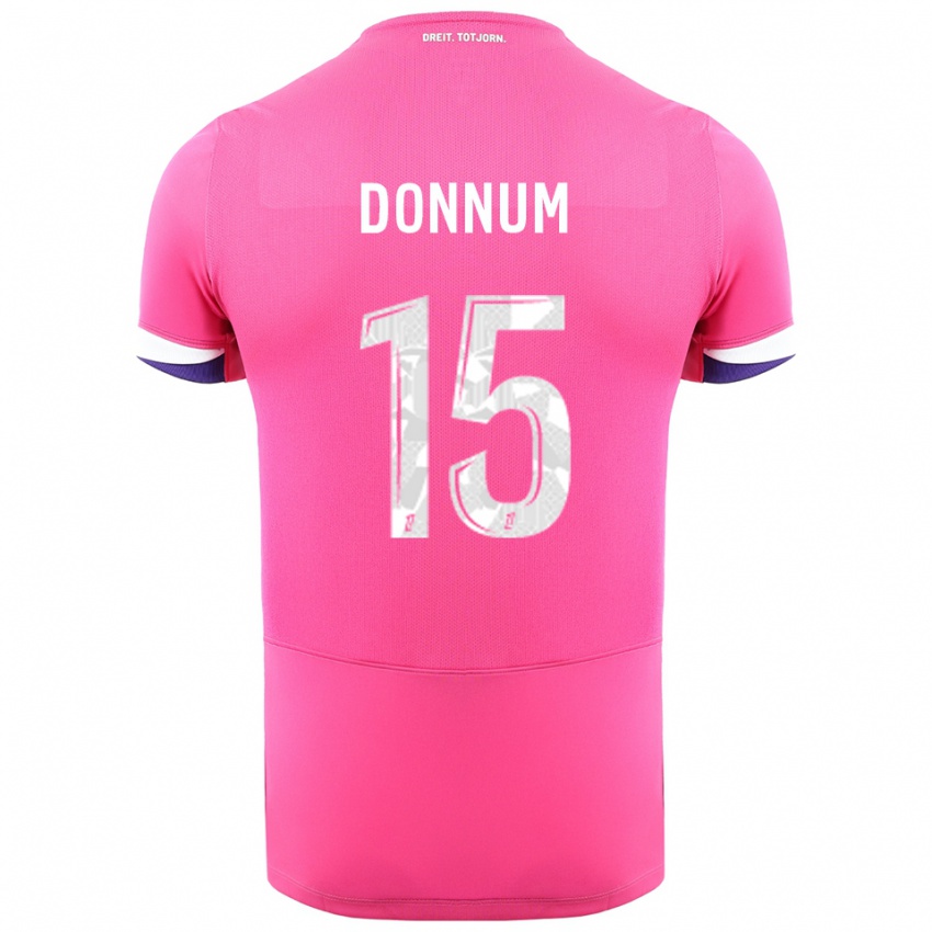 נשים ארון דונום #15 ורוד לבן הרחק ג'רזי 2025/26 חולצה קצרה