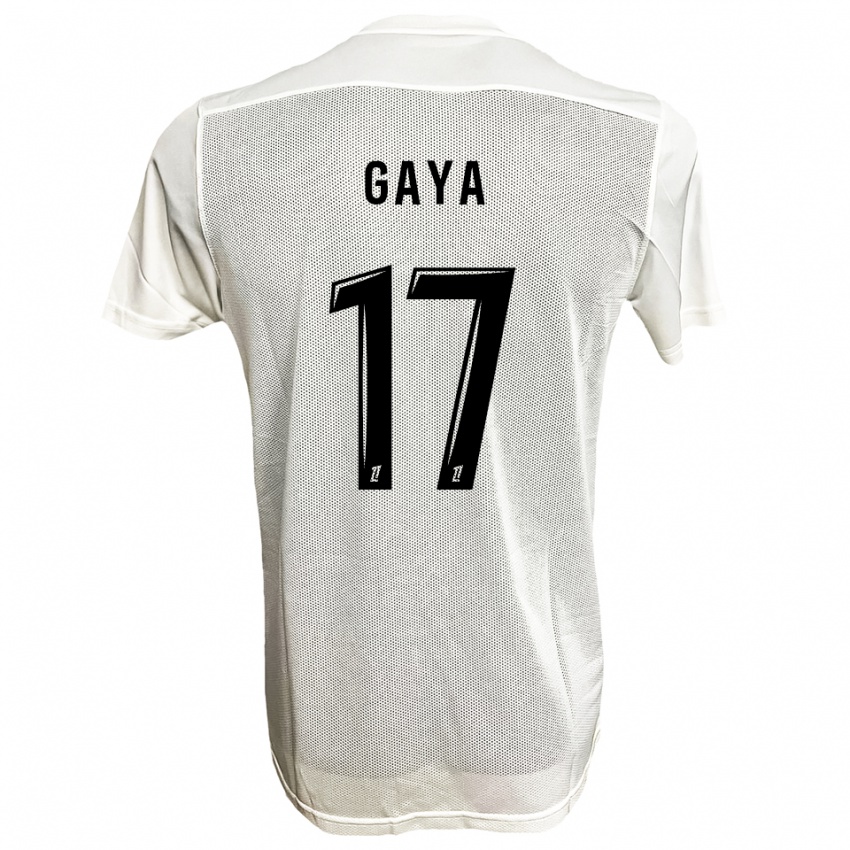 נשים יאסין גאיה #17 שחור לבן הרחק ג'רזי 2025/26 חולצה קצרה