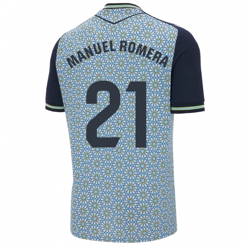 נשים חוסה רומרה #21 כחול נייבי הרחק ג'רזי 2025/26 חולצה קצרה