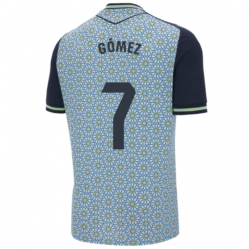 נשים ולנטין גומס מירון #7 כחול נייבי הרחק ג'רזי 2025/26 חולצה קצרה