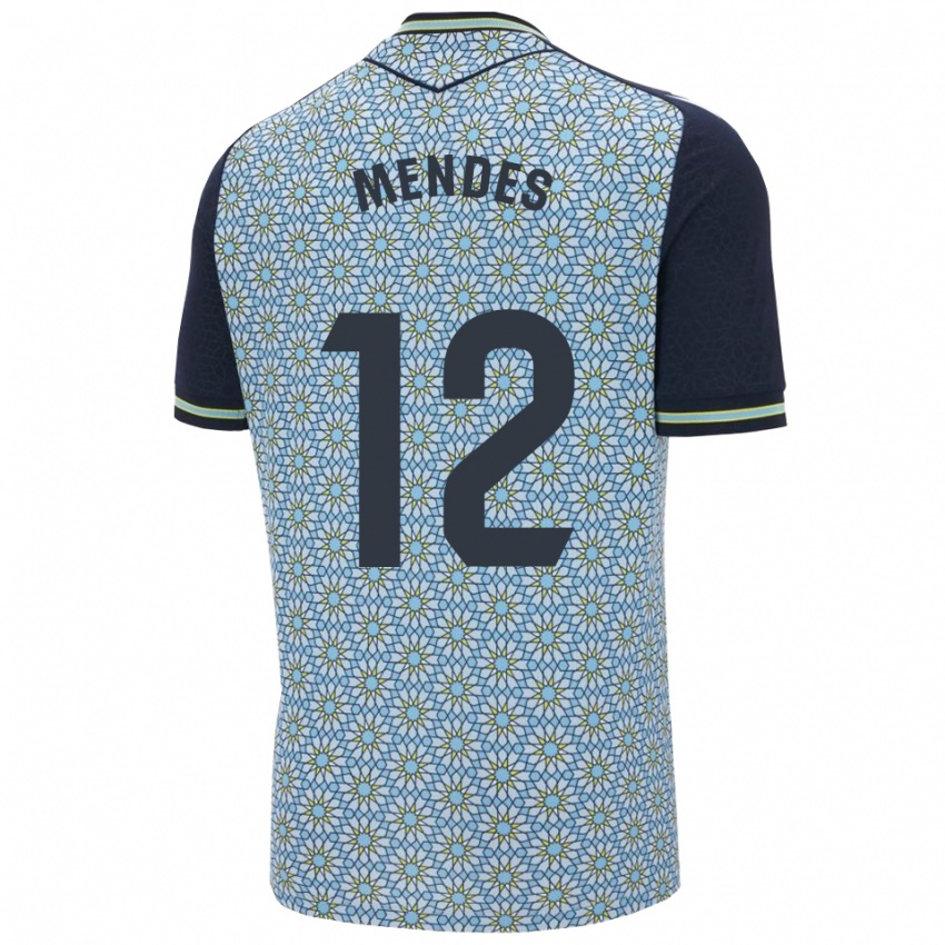 נשים Alex Mendes #12 כחול נייבי הרחק ג'רזי 2025/26 חולצה קצרה
