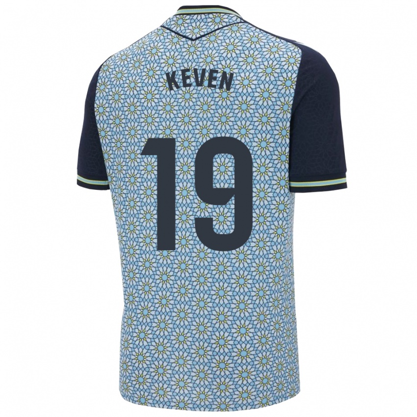 נשים Keven #19 כחול נייבי הרחק ג'רזי 2025/26 חולצה קצרה