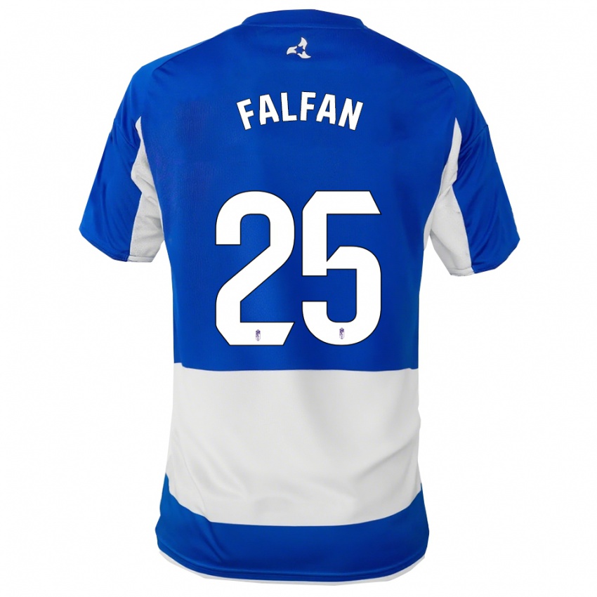 נשים דיאנה פלפאן #25 כחול לבן הרחק ג'רזי 2025/26 חולצה קצרה