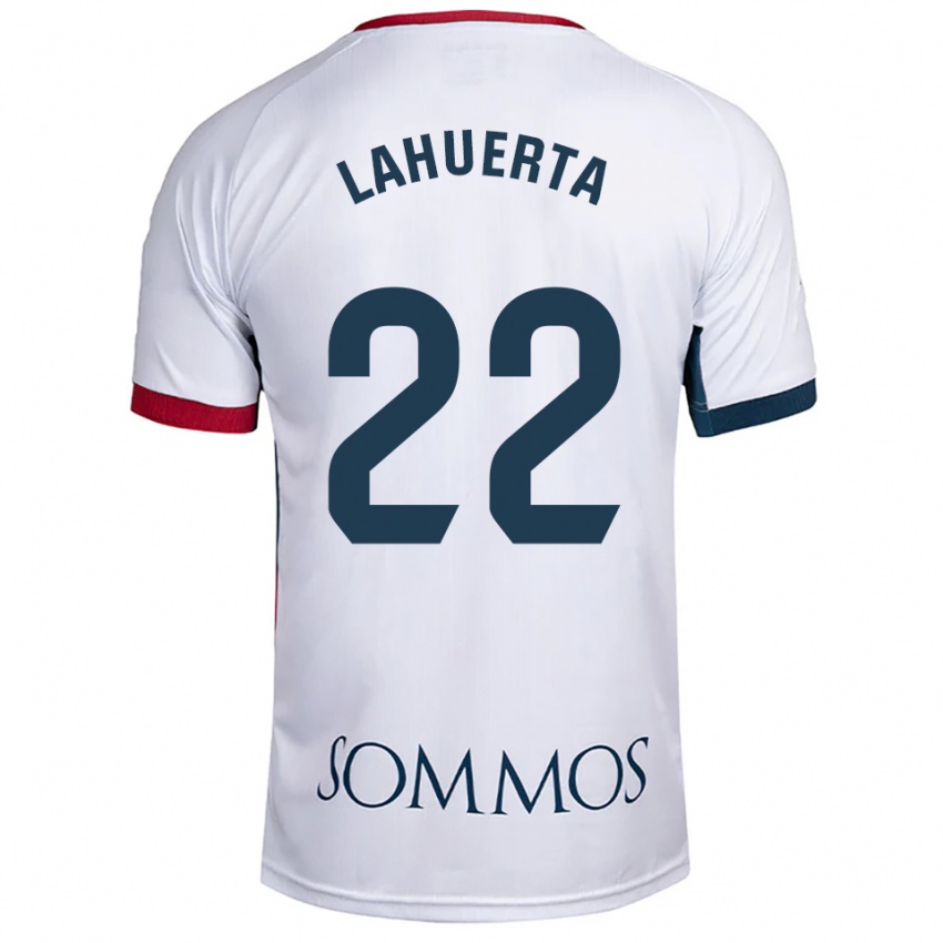 נשים גמא להוארטה #22 לבן אדום הרחק ג'רזי 2025/26 חולצה קצרה