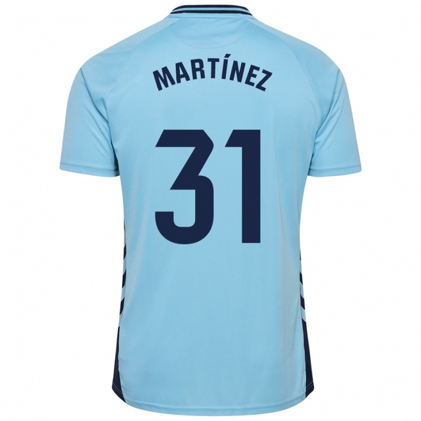 נשים Ian Martínez #31 תכלת הרחק ג'רזי 2025/26 חולצה קצרה