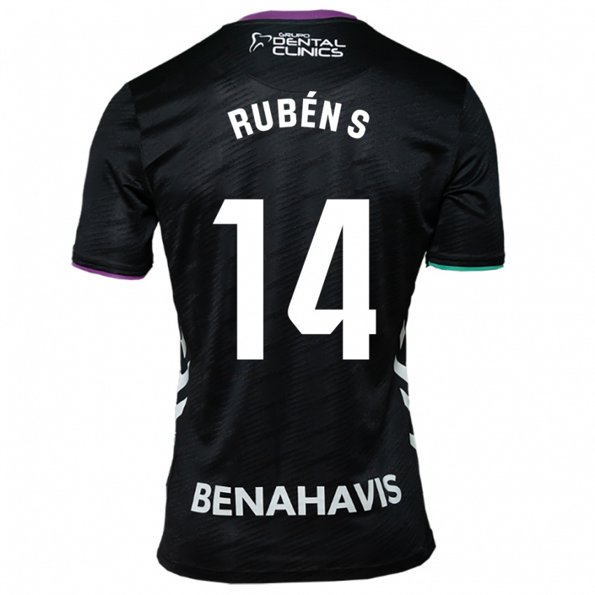 נשים רובן סאנצ'ז #14 שחור סגול ירוק הרחק ג'רזי 2025/26 חולצה קצרה