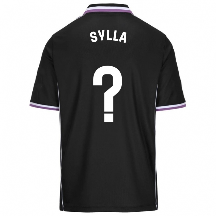 נשים Nouhoun Sylla #0 סגול שחור הרחק ג'רזי 2025/26 חולצה קצרה