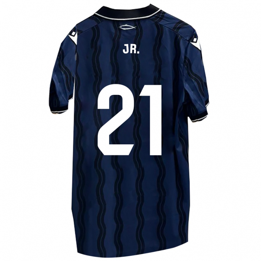 נשים Douglas Jr. #21 כחול כהה שחור הרחק ג'רזי 2025/26 חולצה קצרה
