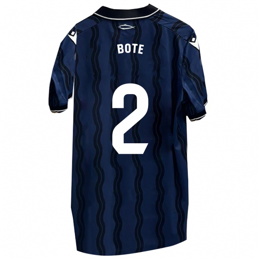 נשים חורחה בוטה ארויו #2 כחול כהה שחור הרחק ג'רזי 2025/26 חולצה קצרה