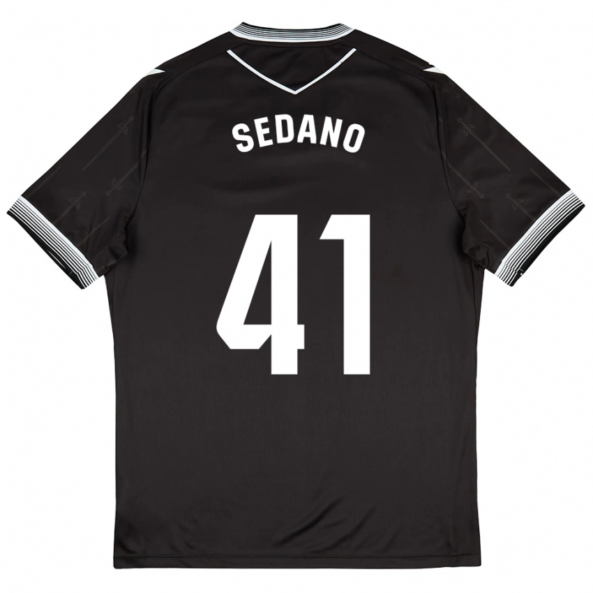 נשים הוגו סדנו אוקה #41 שחור לבן הרחק ג'רזי 2025/26 חולצה קצרה