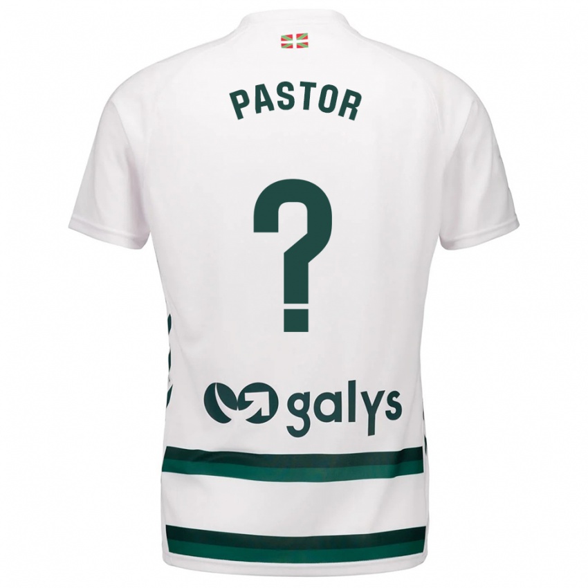 נשים Xavier Pastor #0 לבן ירוק הרחק ג'רזי 2025/26 חולצה קצרה