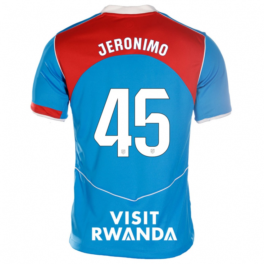 נשים איסייה חרונימו נבארו דיאס #45 כחול לבן ג'רזי קיט שלישי 2025/26 חולצה קצרה