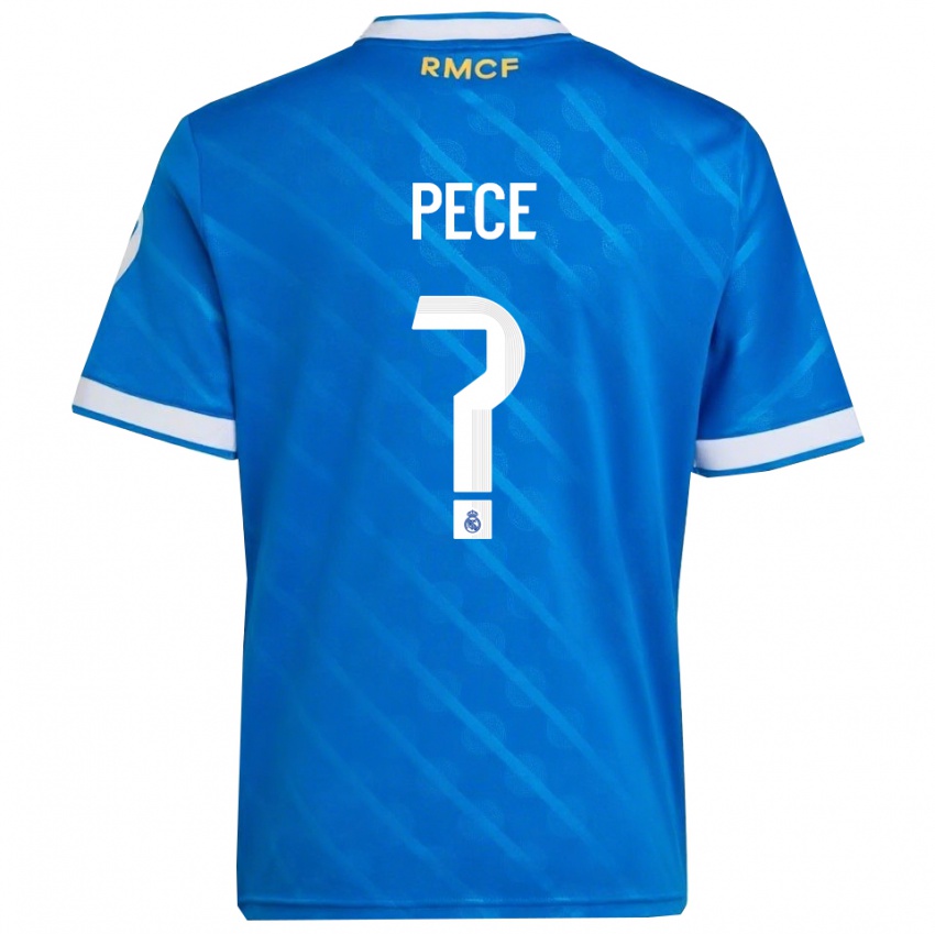 נשים דג #0 כחול לבן ג'רזי קיט שלישי 2025/26 חולצה קצרה