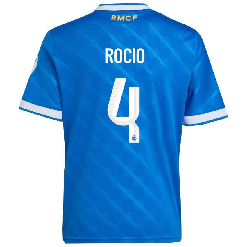 נשים רוסיו גאלבס #4 כחול לבן ג'רזי קיט שלישי 2025/26 חולצה קצרה