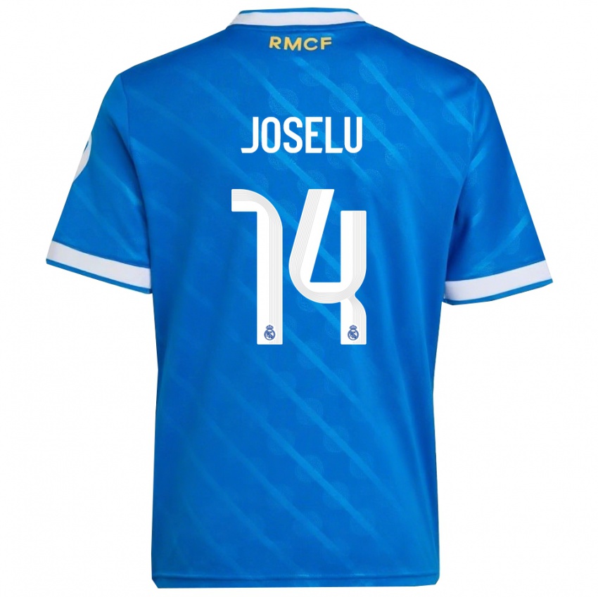 נשים חוסלו מאטו #14 כחול לבן ג'רזי קיט שלישי 2025/26 חולצה קצרה