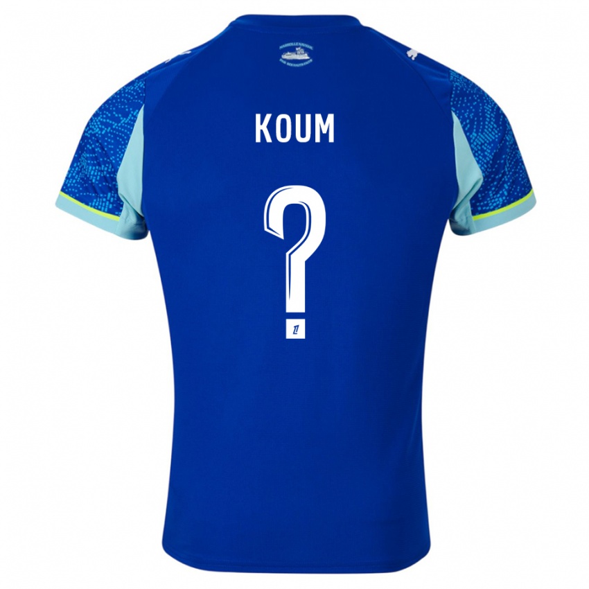 נשים Alexi Koum #0 תכלת לבן ג'רזי קיט שלישי 2025/26 חולצה קצרה