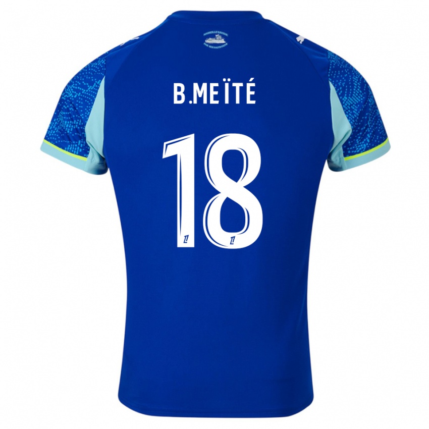 נשים באמו מייטה #18 תכלת לבן ג'רזי קיט שלישי 2025/26 חולצה קצרה