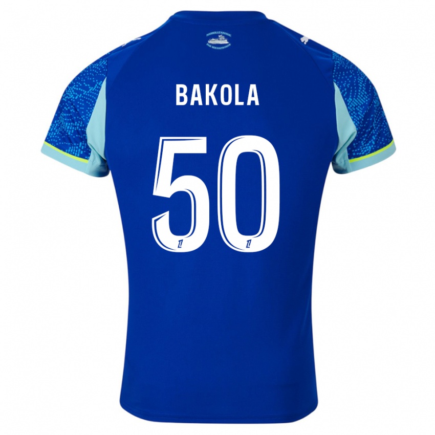 נשים דריל בקולה #50 תכלת לבן ג'רזי קיט שלישי 2025/26 חולצה קצרה