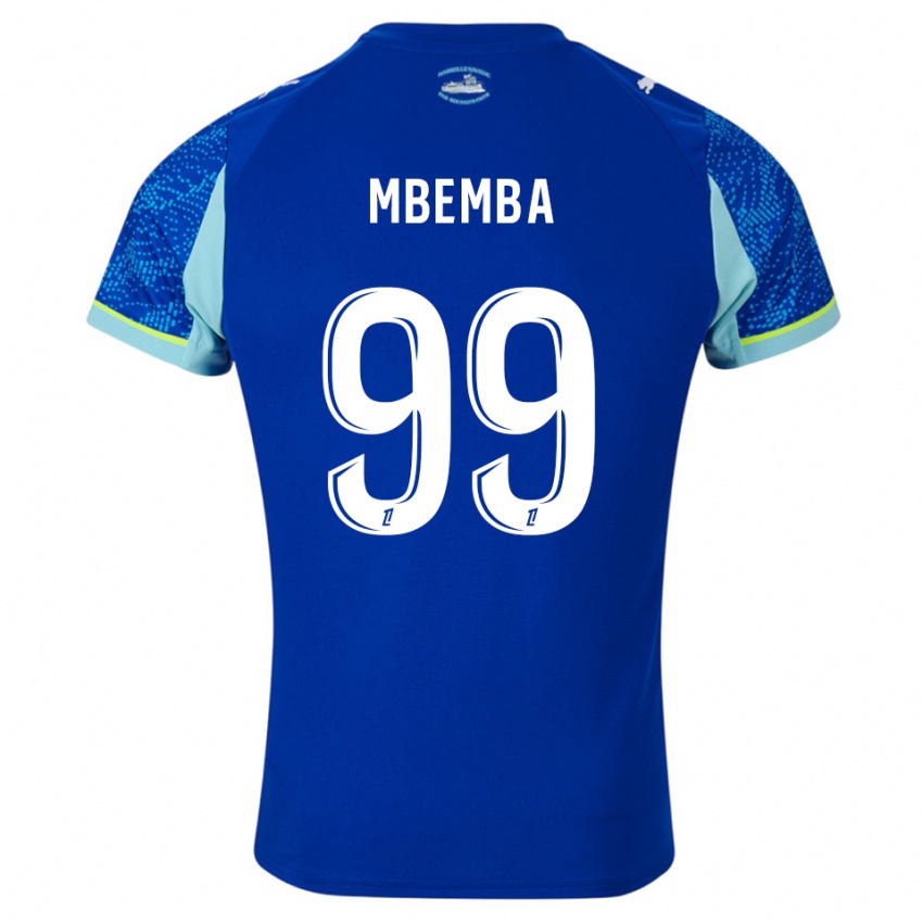 נשים שאנסל מבמבה #99 תכלת לבן ג'רזי קיט שלישי 2025/26 חולצה קצרה