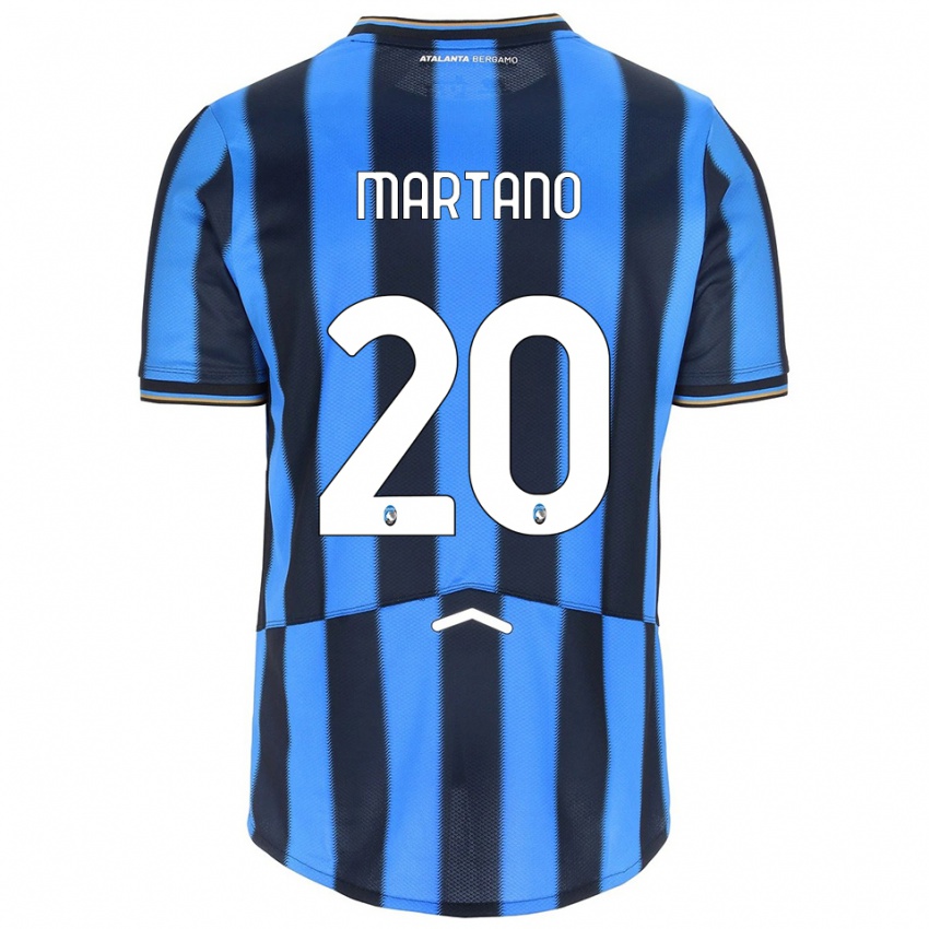 ילדים Aldo Martano #20 תכלת שחור ג'רזי ביתית 2025/26 חולצה קצרה