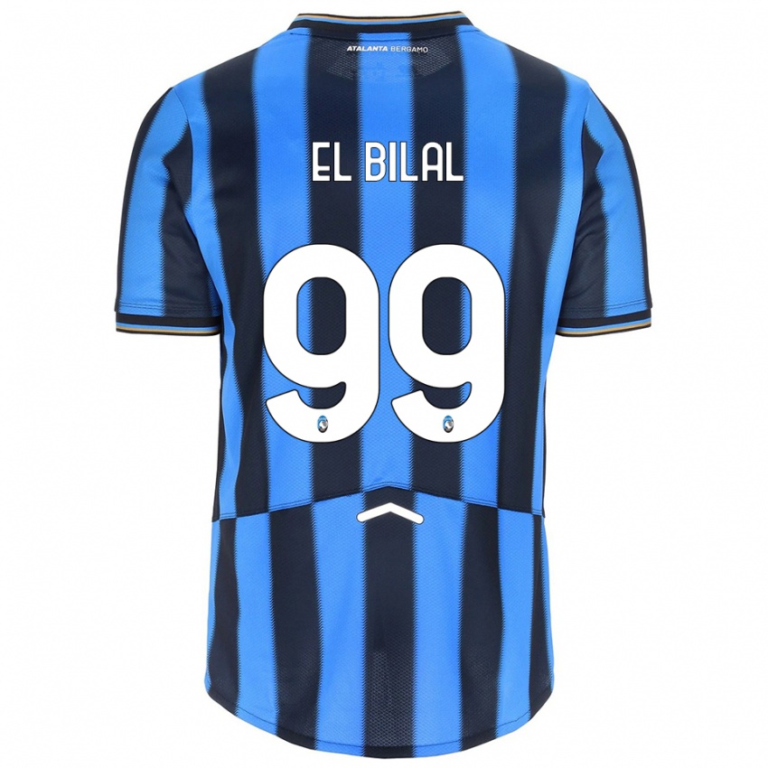 ילדים אל-בילאל טורה #99 תכלת שחור ג'רזי ביתית 2025/26 חולצה קצרה