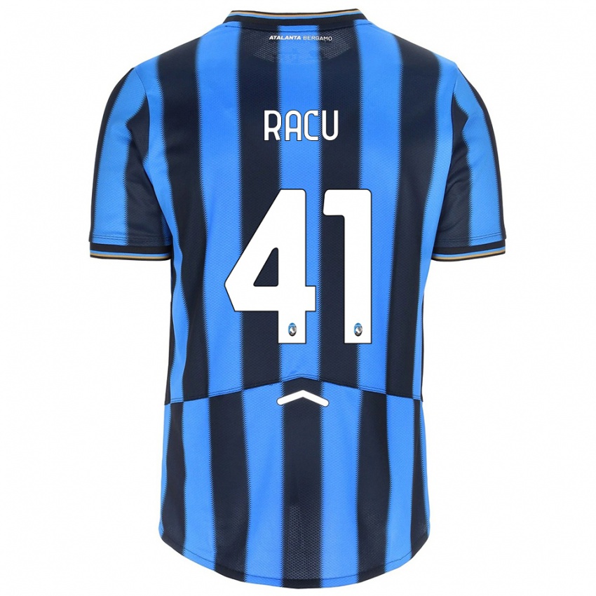 ילדים אנדריי ראקו #41 תכלת שחור ג'רזי ביתית 2025/26 חולצה קצרה