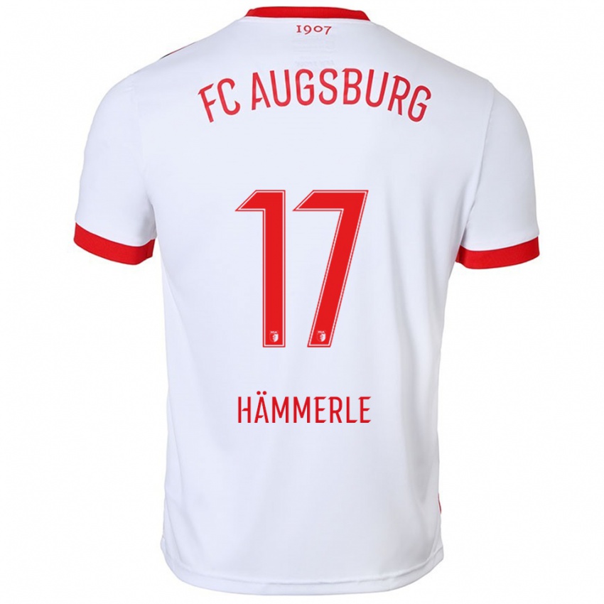 ילדים מאורו המרל #17 לבן אדום ג'רזי ביתית 2025/26 חולצה קצרה