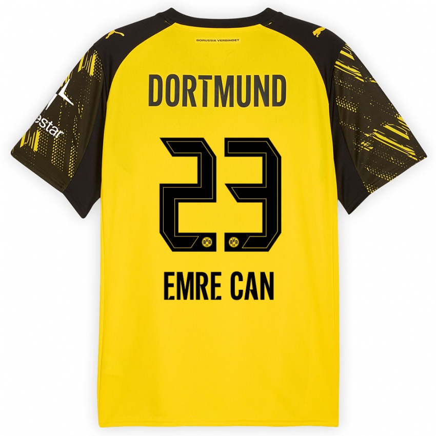 ילדים אמרה צ'אן #23 צהוב שחור ג'רזי ביתית 2025/26 חולצה קצרה