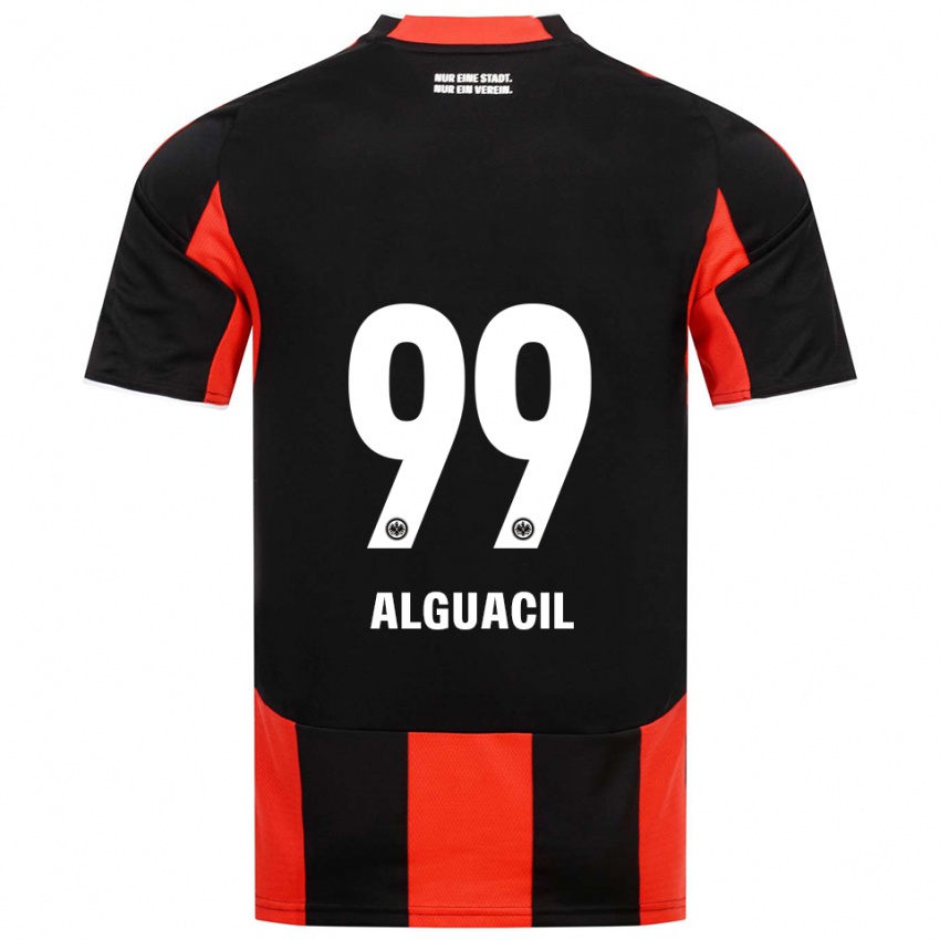 ילדים איינהואה אלגואפיל אמורס #99 שחור אדום ג'רזי ביתית 2025/26 חולצה קצרה