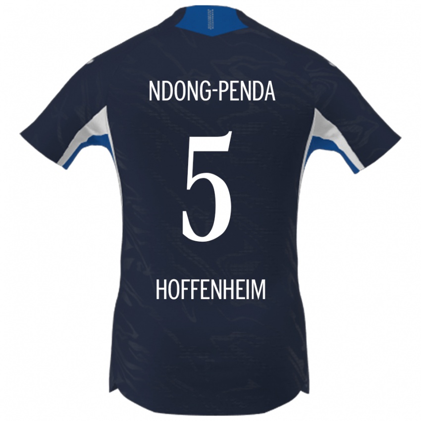 ילדים מקסימה פלוריאן נדונג פנדה #5 נייבי לבן ג'רזי ביתית 2025/26 חולצה קצרה