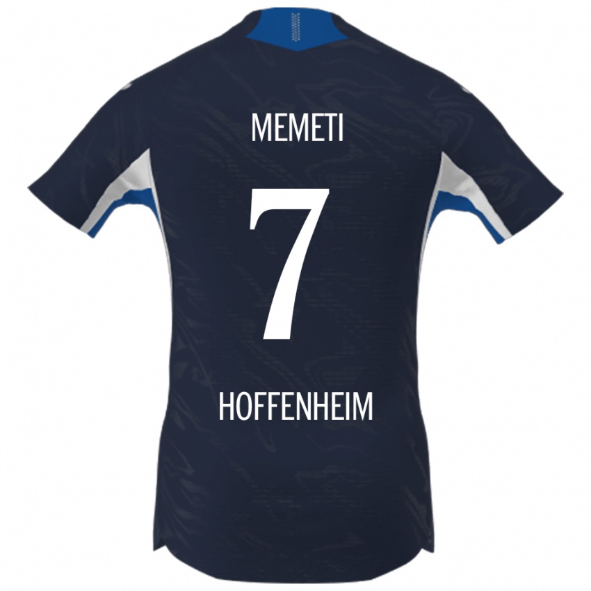 ילדים Erëleta Memeti #7 נייבי לבן ג'רזי ביתית 2025/26 חולצה קצרה