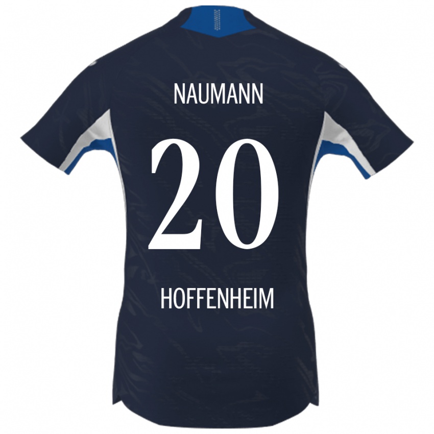 ילדים Maxim Naumann #20 נייבי לבן ג'רזי ביתית 2025/26 חולצה קצרה