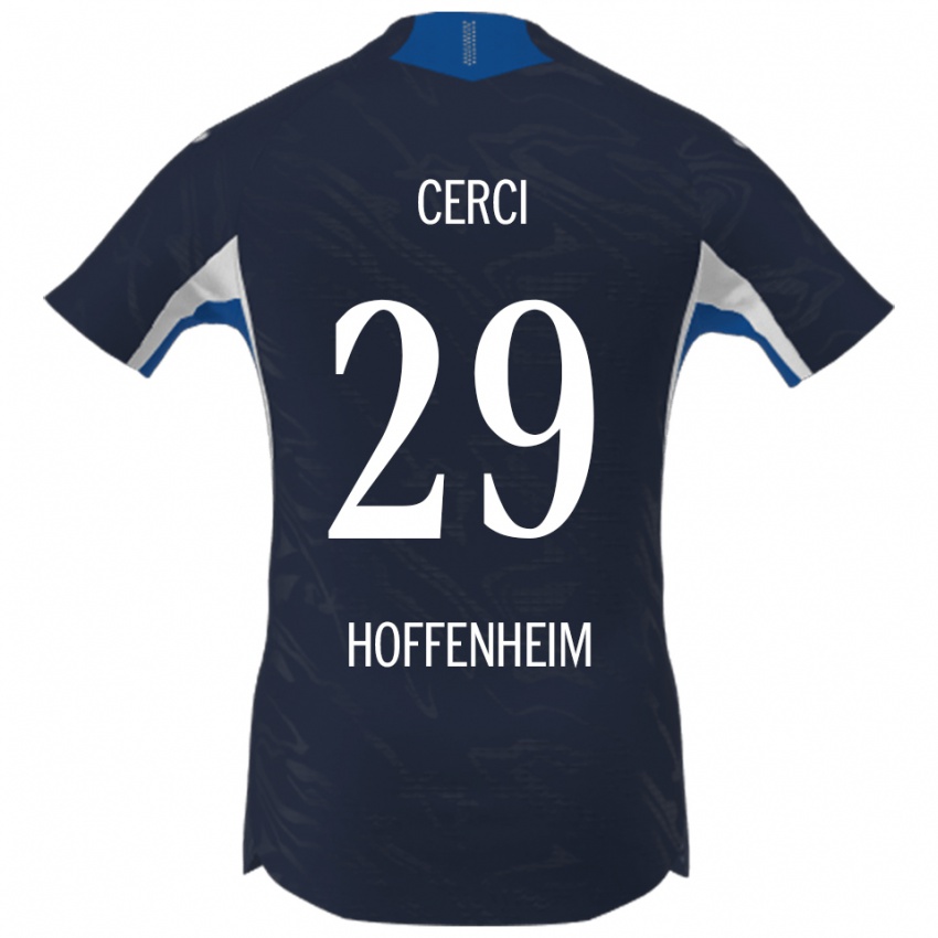 ילדים זלינה צ׳רצ׳י #29 נייבי לבן ג'רזי ביתית 2025/26 חולצה קצרה