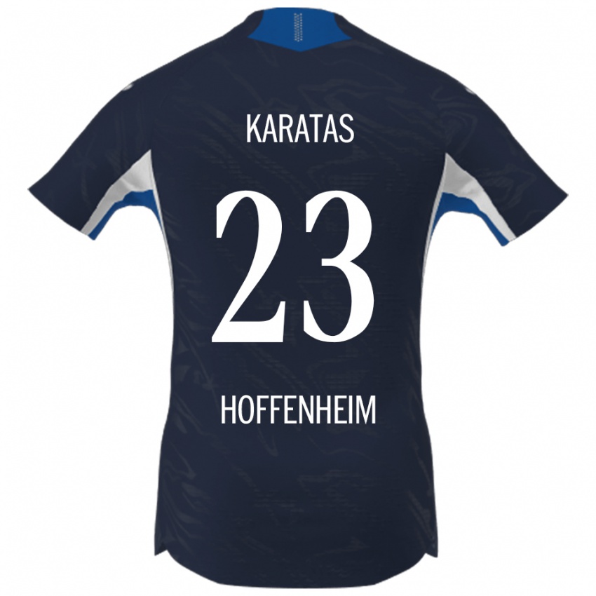 ילדים Can Karatas #23 נייבי לבן ג'רזי ביתית 2025/26 חולצה קצרה