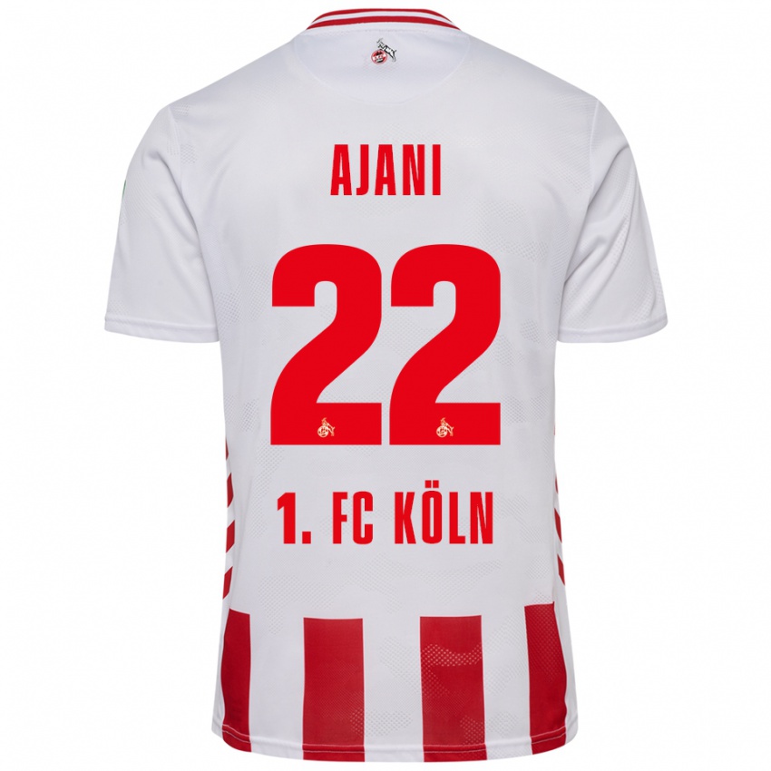 ילדים מרווין אייני #22 לבן אדום ג'רזי ביתית 2025/26 חולצה קצרה