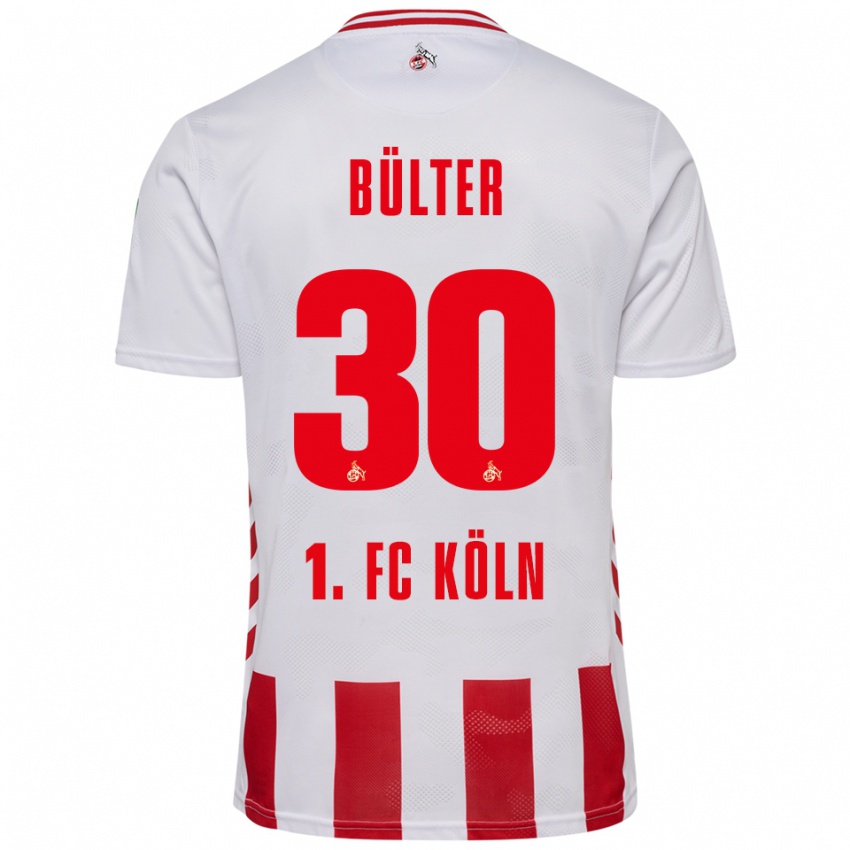 ילדים מריוס בילטר #30 לבן אדום ג'רזי ביתית 2025/26 חולצה קצרה