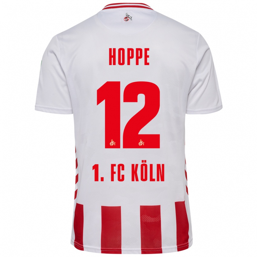 ילדים פאולה הופה #12 לבן אדום ג'רזי ביתית 2025/26 חולצה קצרה