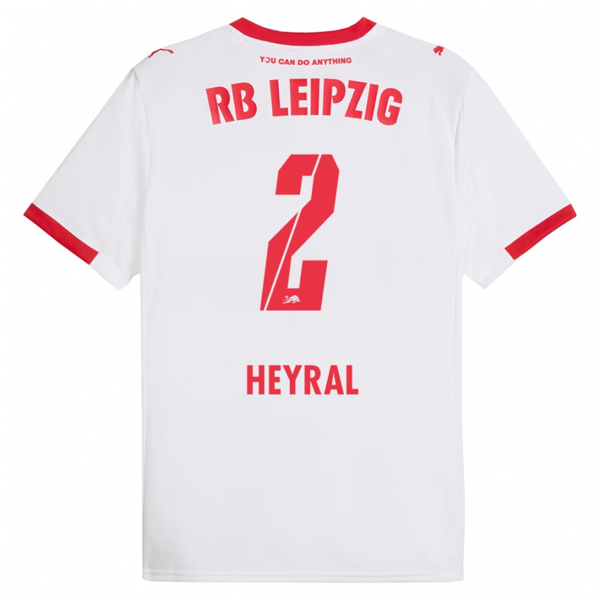 ילדים ניאו הייראל #2 לבן אדום ג'רזי ביתית 2025/26 חולצה קצרה