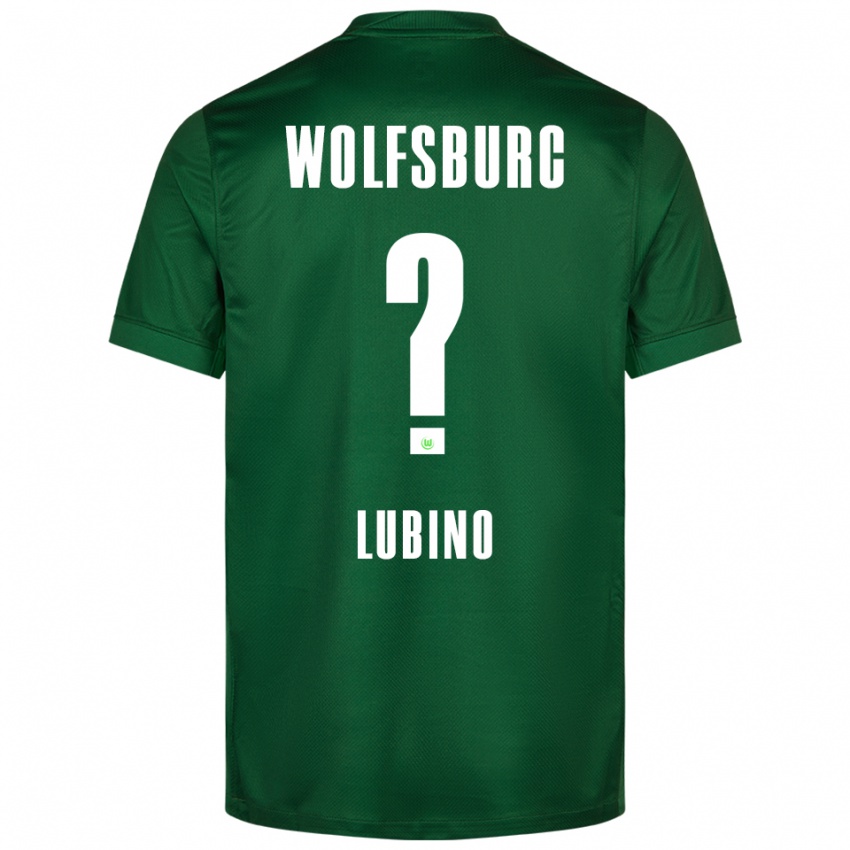 ילדים Francesco Lubino #0 ירוק לבן ג'רזי ביתית 2025/26 חולצה קצרה