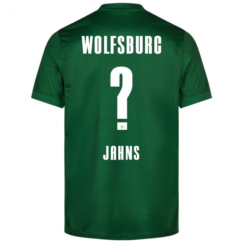 ילדים Stefan Jahns #0 ירוק לבן ג'רזי ביתית 2025/26 חולצה קצרה