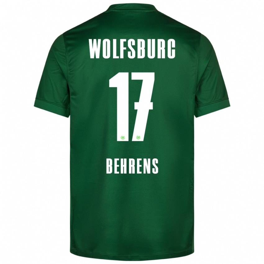 ילדים קווין ברנס #17 ירוק לבן ג'רזי ביתית 2025/26 חולצה קצרה