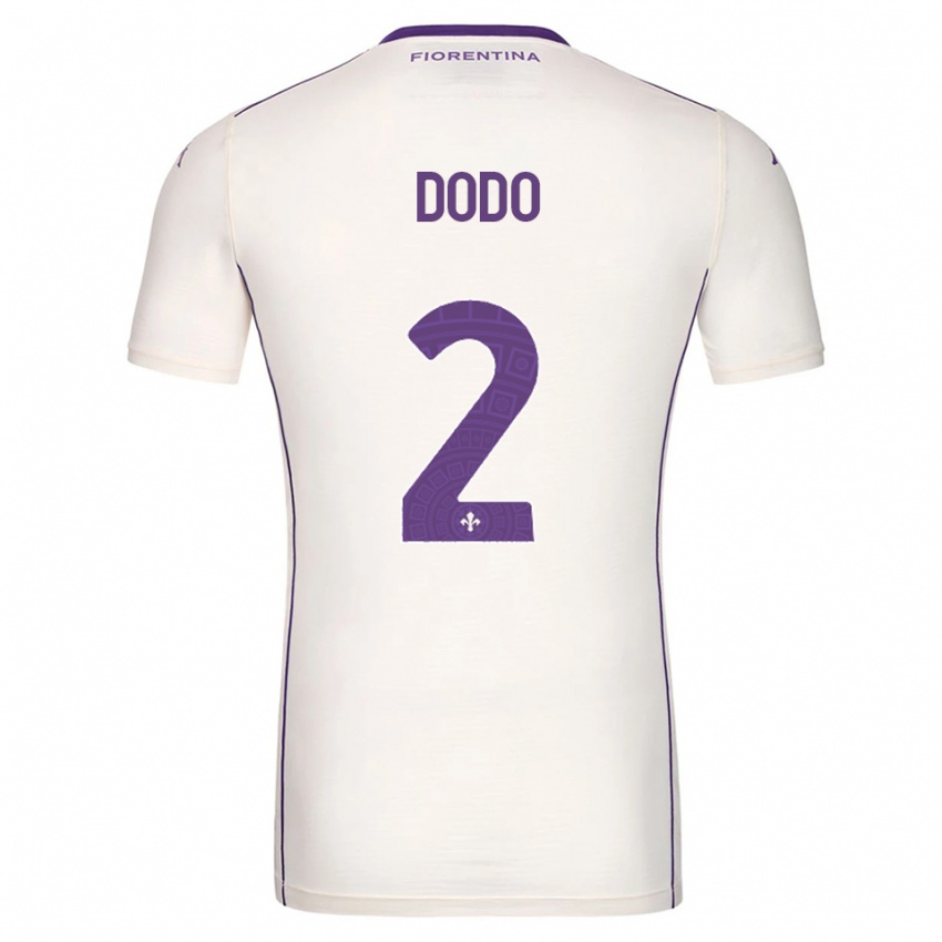 ילדים דודו #2 לבן סגול אדום הרחק ג'רזי 2025/26 חולצה קצרה