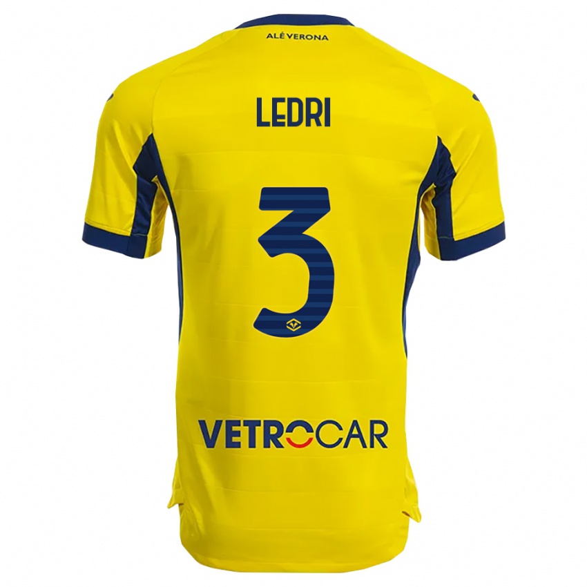 ילדים פאני קייזר #3 צהוב נייבי הרחק ג'רזי 2025/26 חולצה קצרה