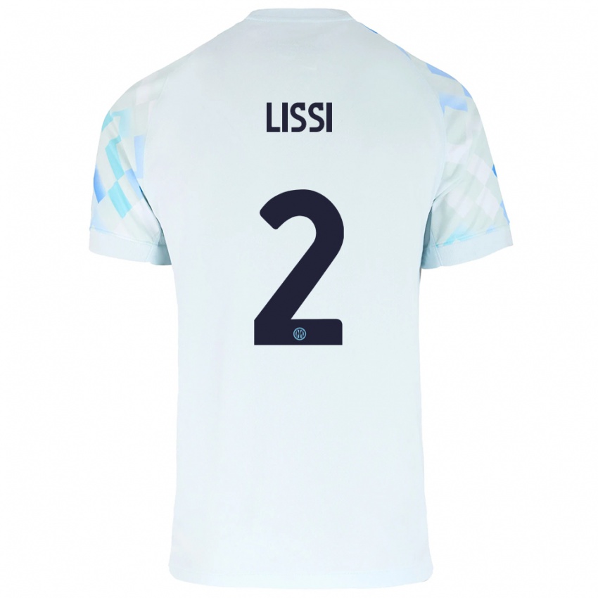 ילדים תומס ליסי #2 לבן כחול הרחק ג'רזי 2025/26 חולצה קצרה