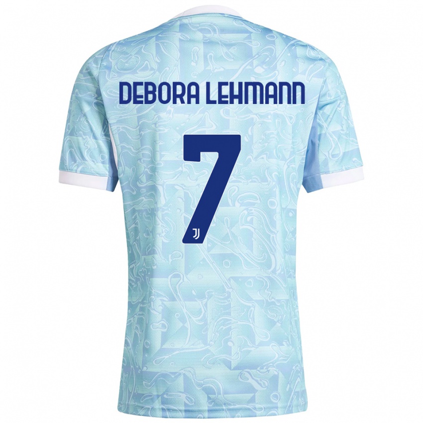 ילדים אלישה להמן #7 תכלת צהוב הרחק ג'רזי 2025/26 חולצה קצרה