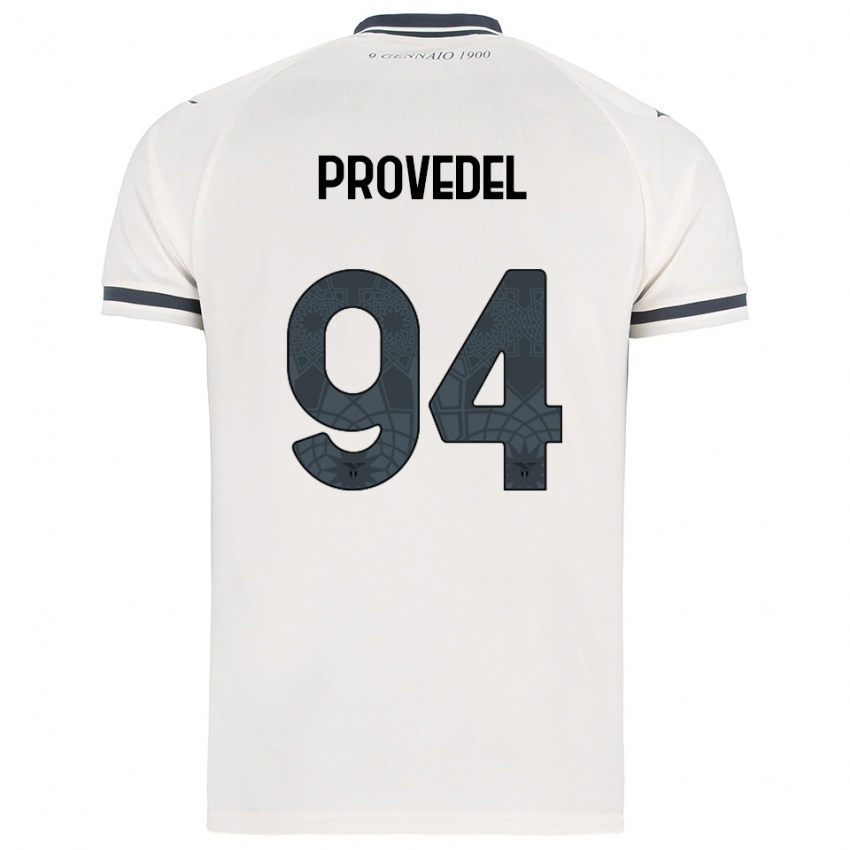 ילדים איבן פרובדל #94 לבן נייבי הרחק ג'רזי 2025/26 חולצה קצרה