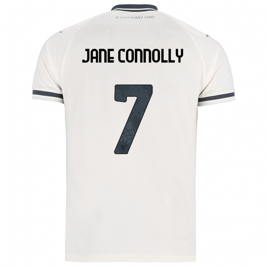 ילדים מייגן קונולי #7 לבן נייבי הרחק ג'רזי 2025/26 חולצה קצרה