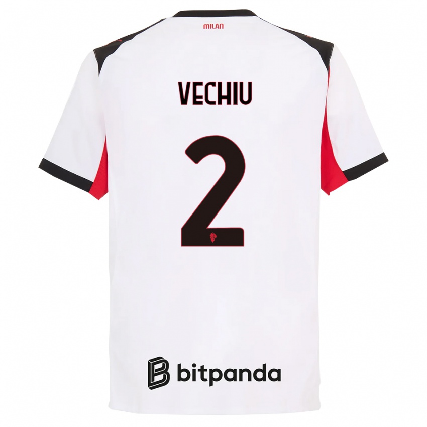 ילדים נוצרי זקן #2 לבן שחור הרחק ג'רזי 2025/26 חולצה קצרה