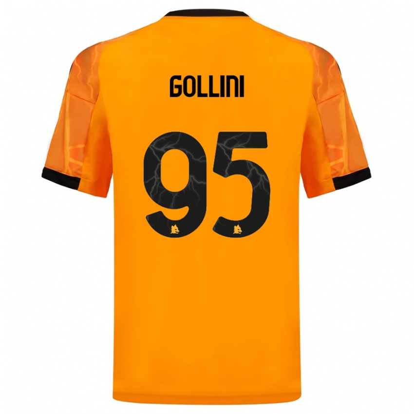 ילדים פיירלואיג'י גוליני #95 כתום שחור הרחק ג'רזי 2025/26 חולצה קצרה