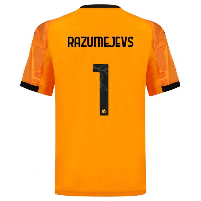 ילדים ולדיסלבס רזומייבס #1 כתום שחור הרחק ג'רזי 2025/26 חולצה קצרה